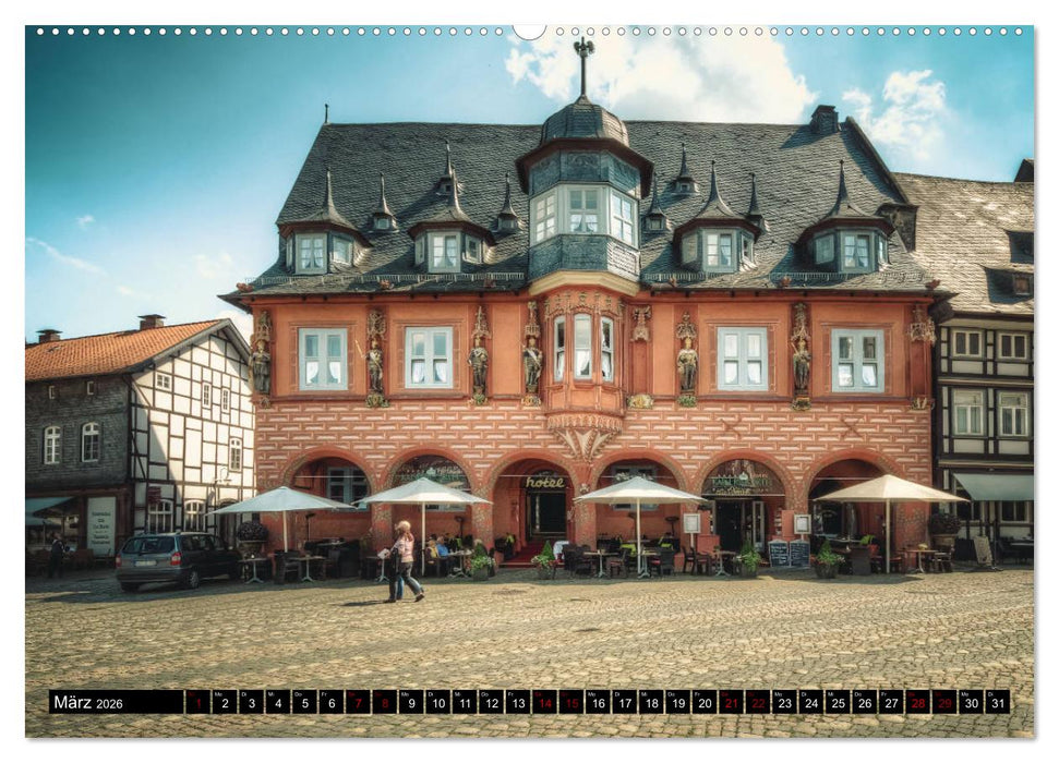 Weltkulturerbe Goslar (CALVENDO Premium Wandkalender 2026)