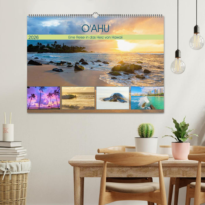 O'ahu - Eine Reise in das Herz von Hawaii (CALVENDO Wandkalender 2026)
