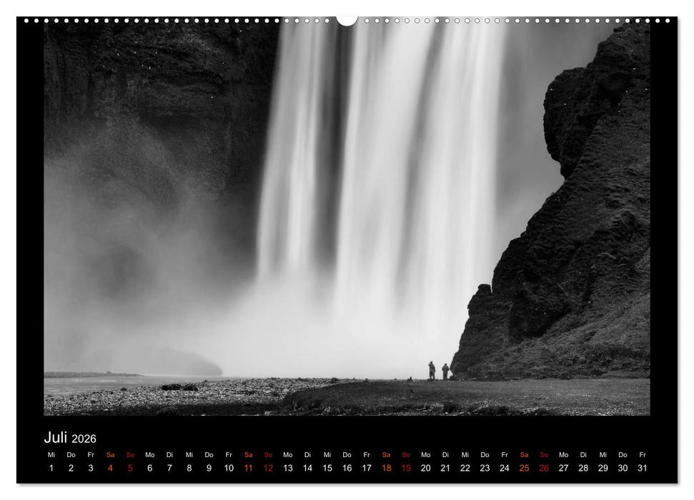 Soultouch - Schwarzweiß Landschaften, die die Seele berühren (CALVENDO Premium Wandkalender 2026)