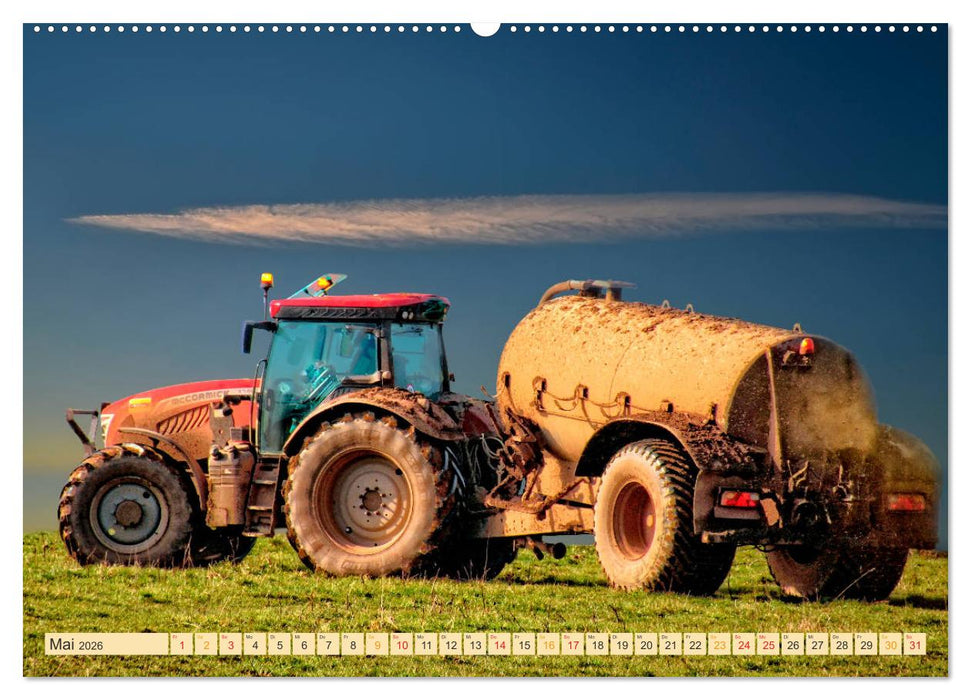 Landwirtschaft - Hightech und Handarbeit (CALVENDO Premium Wandkalender 2026)