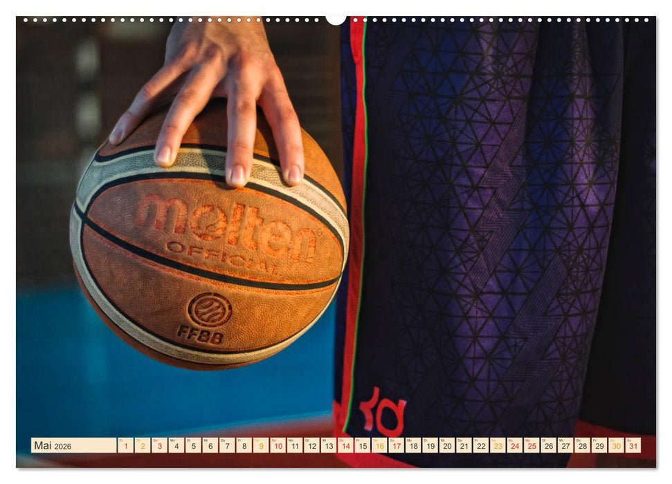 Basketball - so cool (CALVENDO Premium Wandkalender 2026)