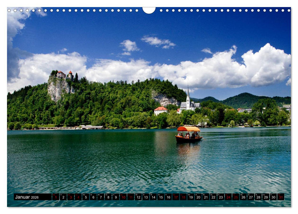 Slowenien (CALVENDO Wandkalender 2026)