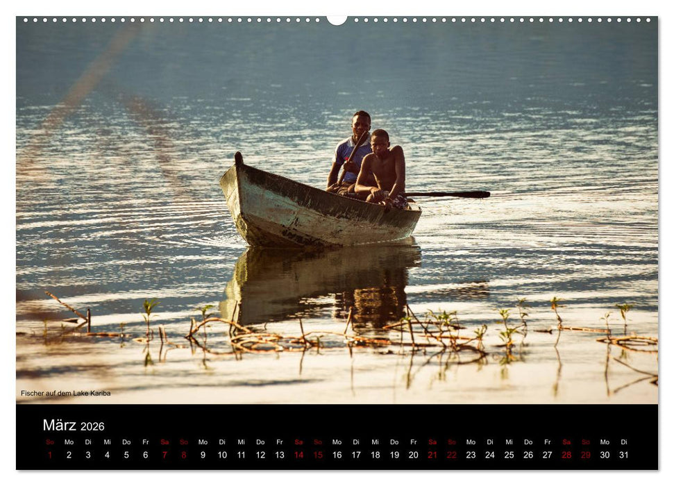 SAMBIA IM HERZEN AFRIKAS (CALVENDO Premium Wandkalender 2026)