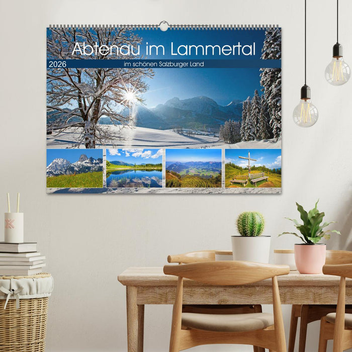 Abtenau im Lammertal (CALVENDO Wandkalender 2026)