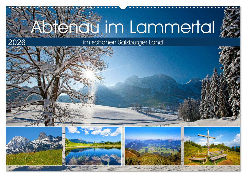Abtenau im Lammertal (CALVENDO Wandkalender 2026)