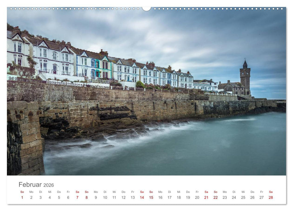 Die Südküste Englands - Cornwall (CALVENDO Premium Wandkalender 2026)
