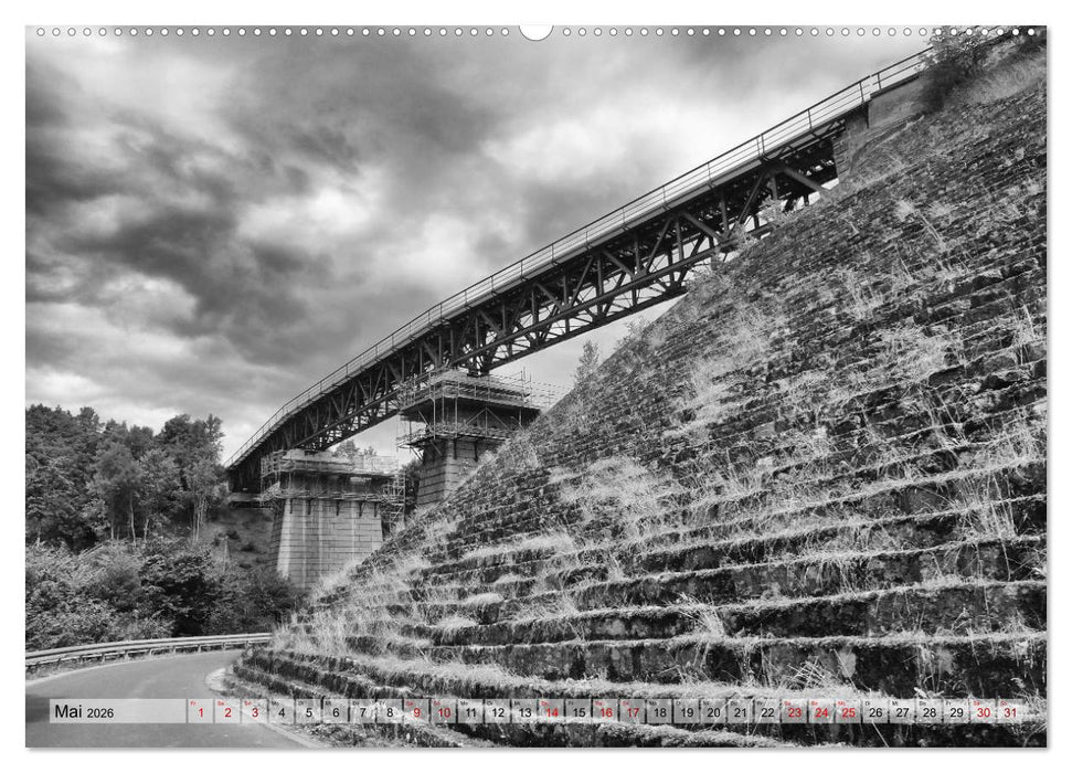 Thüringen - ÜberBrücken (CALVENDO Premium Wandkalender 2026)