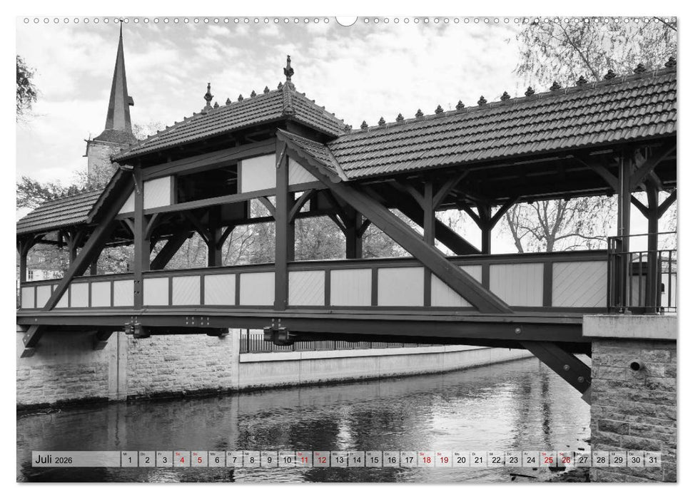 Thüringen - ÜberBrücken (CALVENDO Premium Wandkalender 2026)
