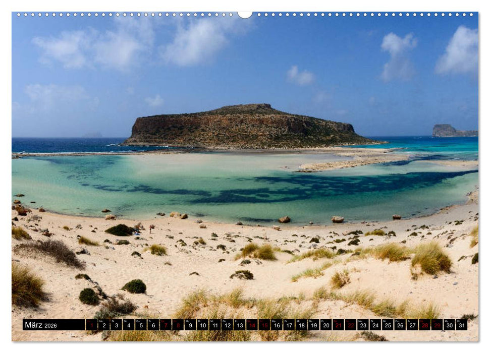 Zauberhaftes Kreta (CALVENDO Premium Wandkalender 2026)