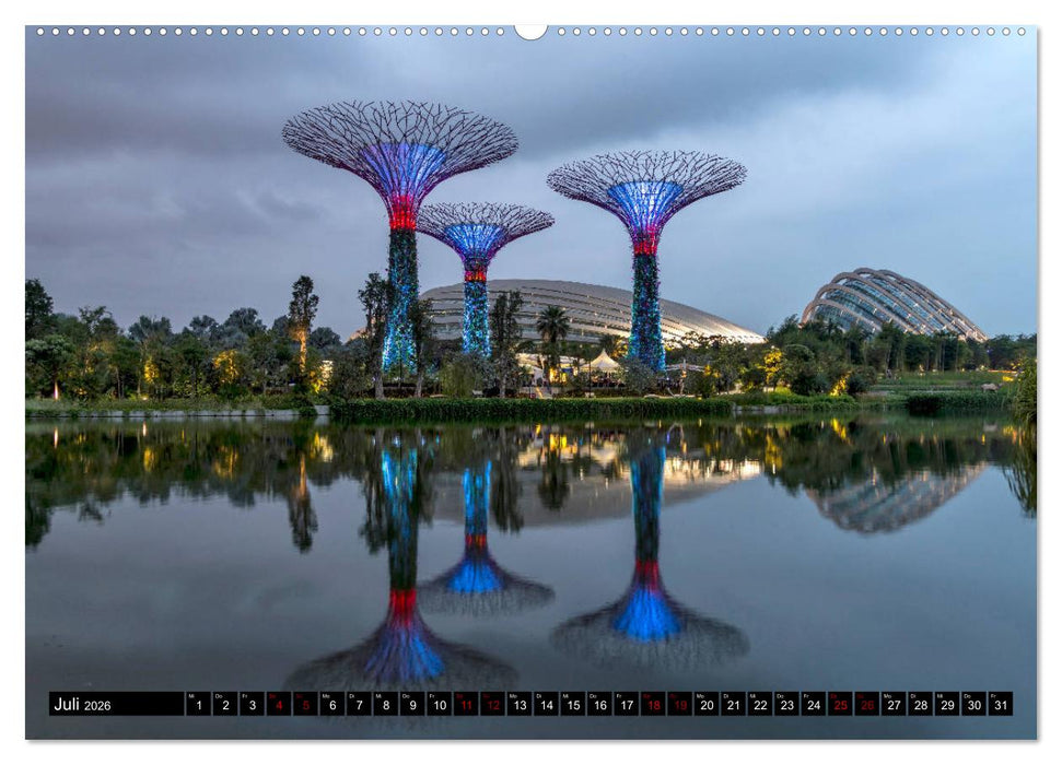 Asiens Hauptstädte (CALVENDO Premium Wandkalender 2026)