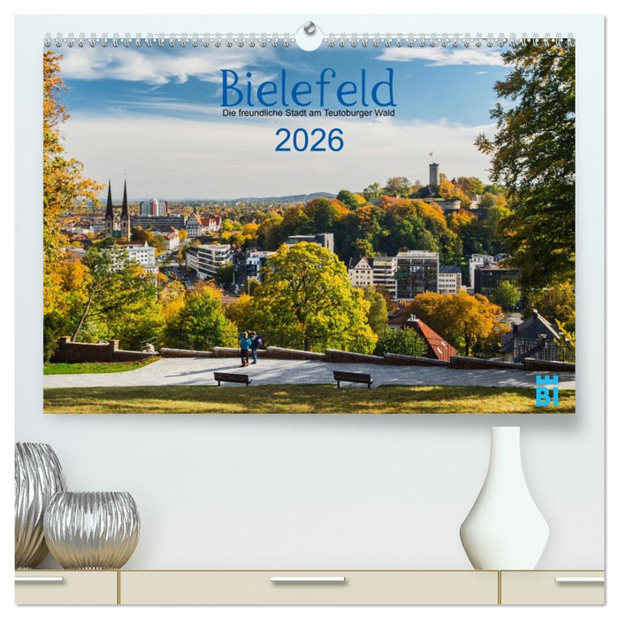 Bielefeld - Die freundliche Stadt am Teutoburger Wald (CALVENDO Premium Wandkalender 2026)
