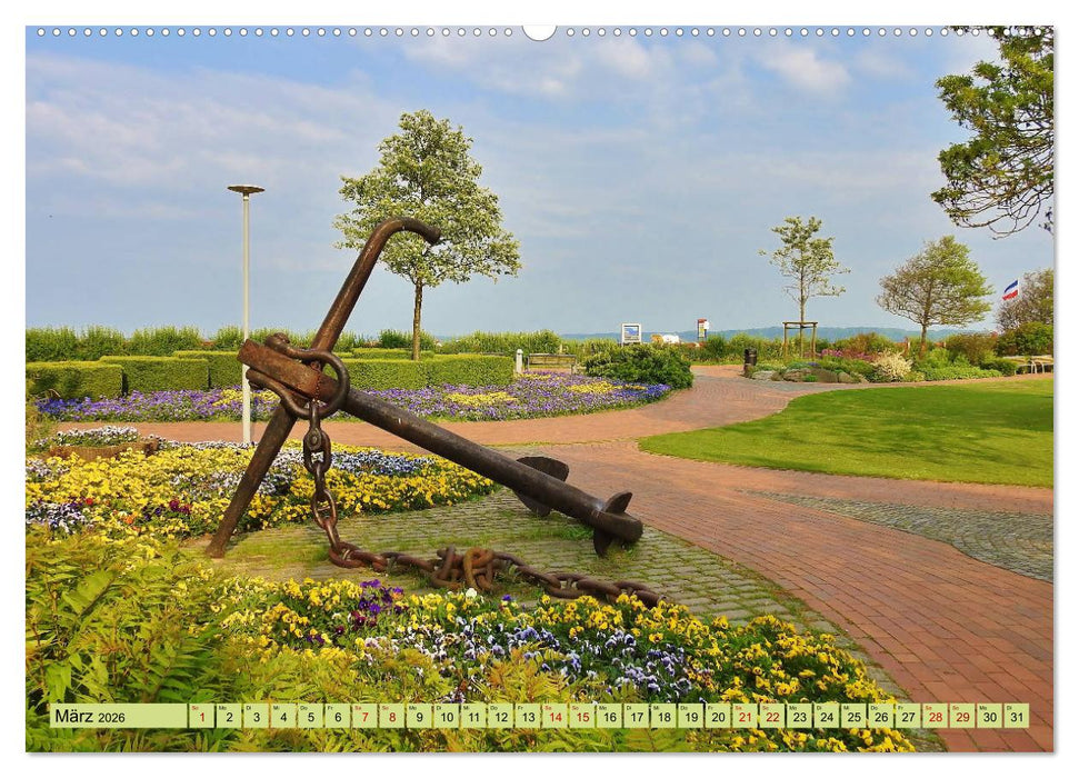 Eckernförde. Eichhörnchen im Wappen - das Meer vor der Tür (CALVENDO Wandkalender 2026)