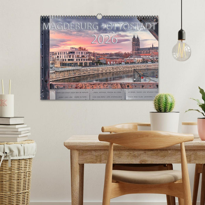 Magdeburg - Ottostadt (CALVENDO Wandkalender 2026)