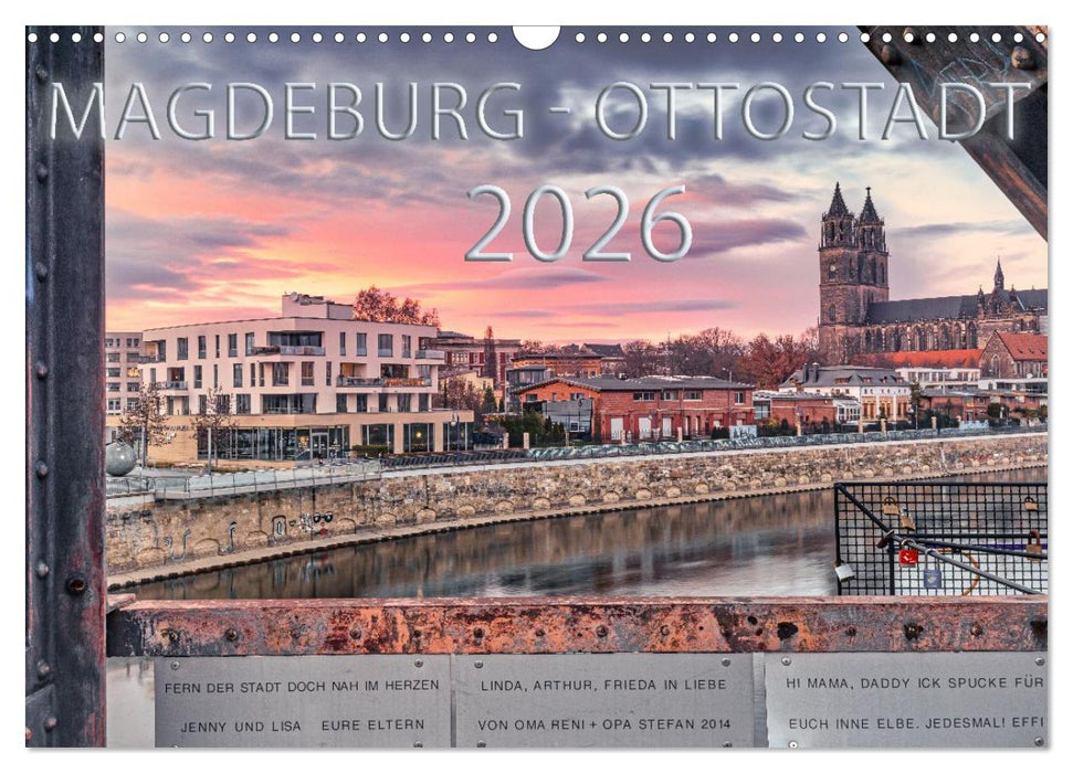 Magdeburg - Ottostadt (CALVENDO Wandkalender 2026)