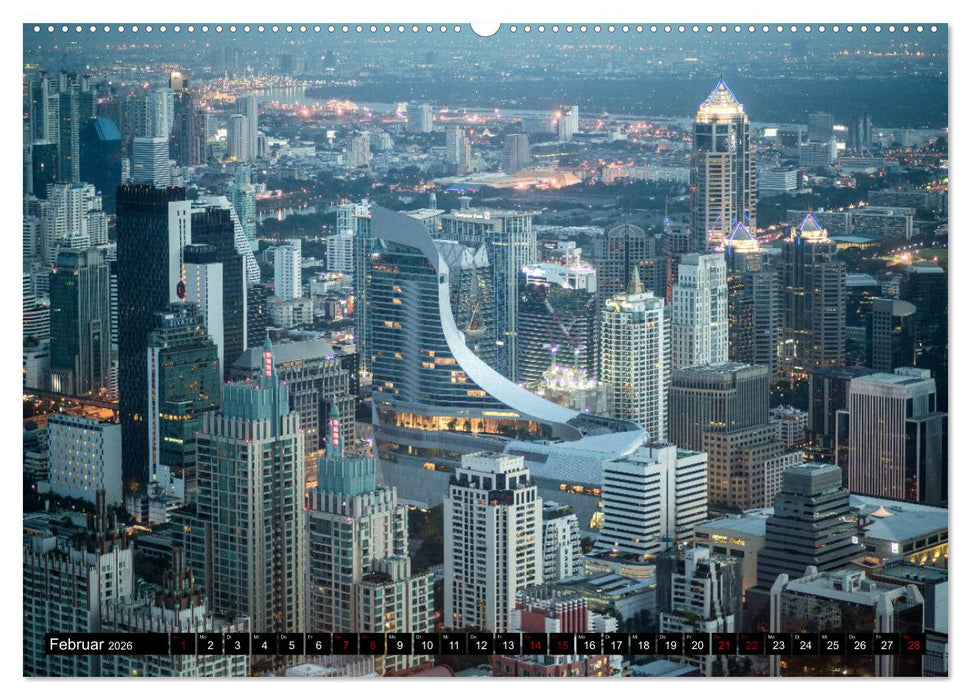 Bangkok - Thailand (CALVENDO Premium Wandkalender 2026)