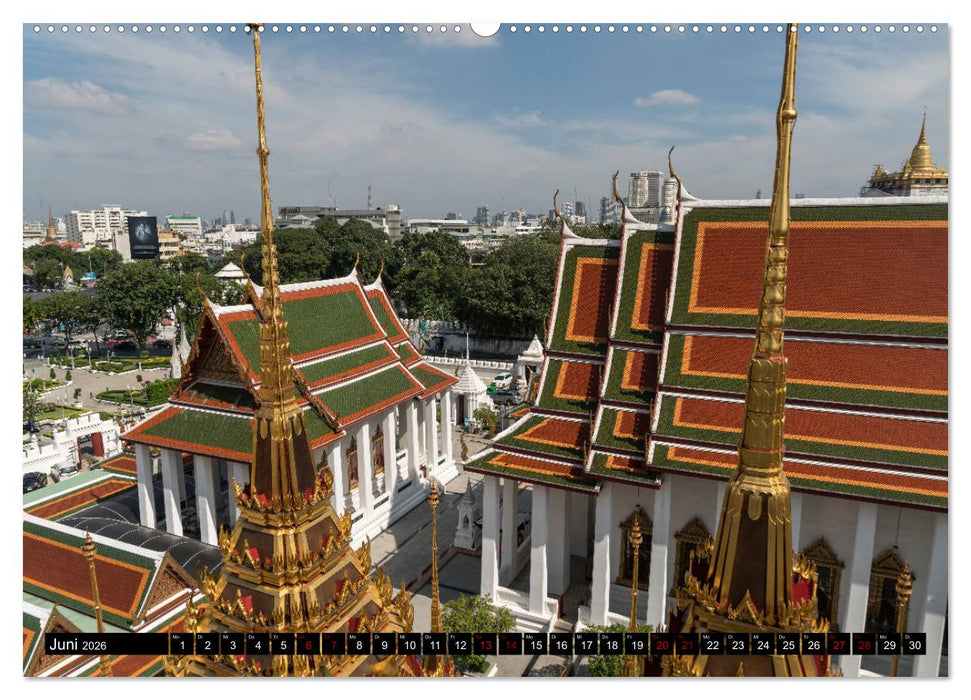 Bangkok - Thailand (CALVENDO Premium Wandkalender 2026)