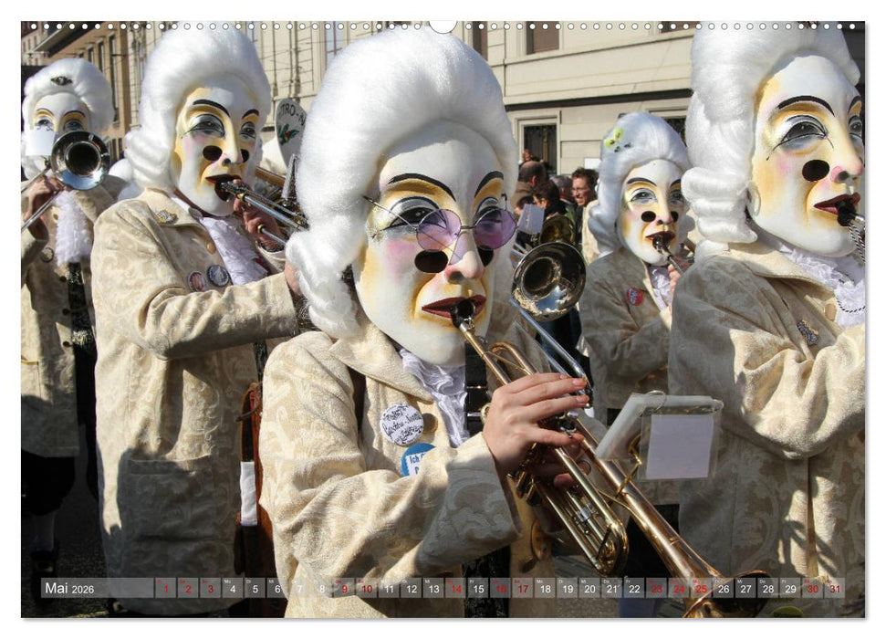 Basels Fasnacht (CALVENDO Premium Wandkalender 2026)