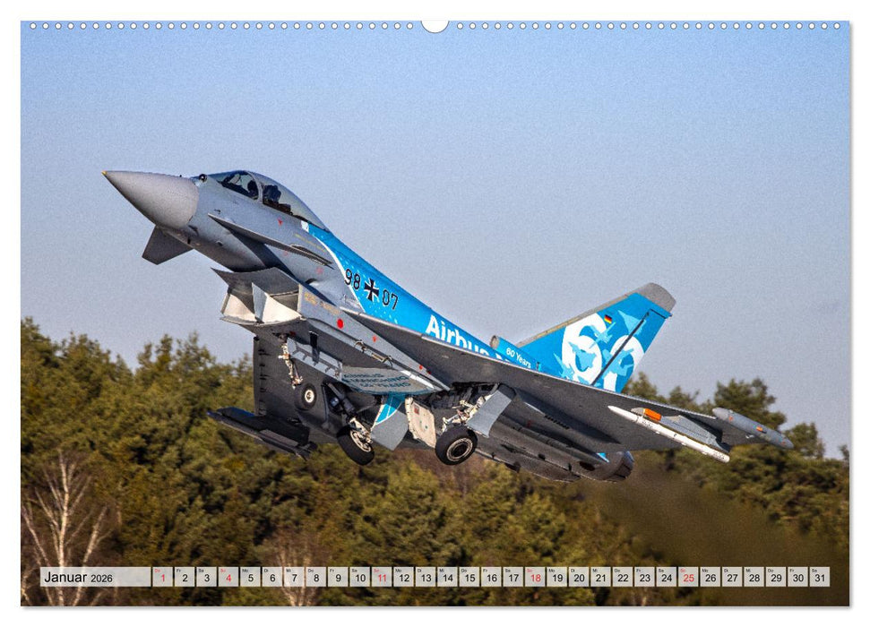 Militärjets aus aller Welt (CALVENDO Wandkalender 2026)