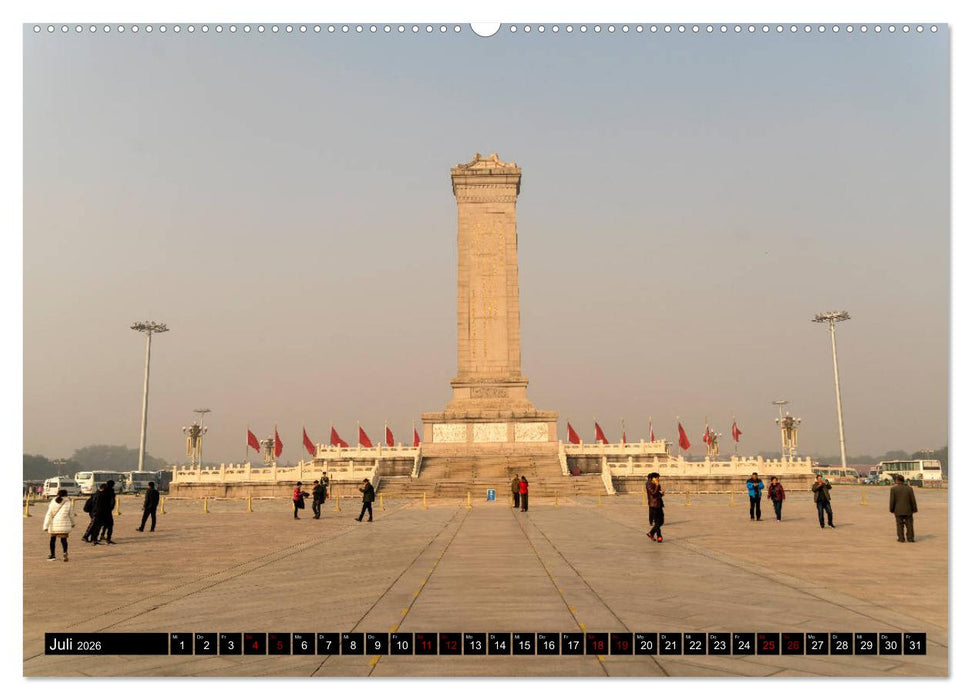 Peking - China (CALVENDO Premium Wandkalender 2026)