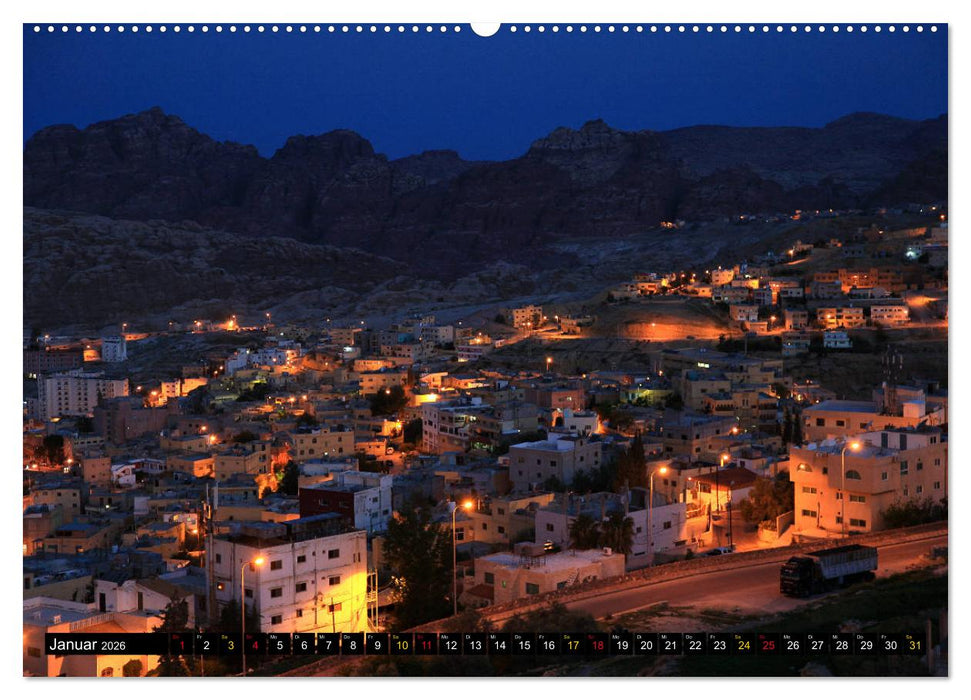 Jordanien - Ein Land der Superlative (CALVENDO Premium Wandkalender 2026)