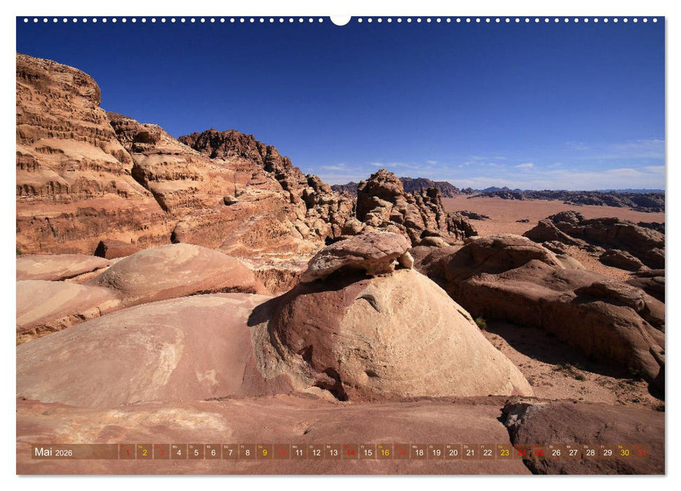 Jordanien - Ein Land der Superlative (CALVENDO Premium Wandkalender 2026)