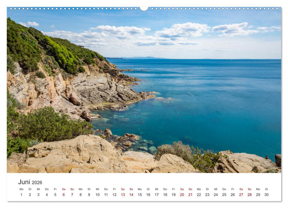 Motive der Toskana (CALVENDO Premium Wandkalender 2026)