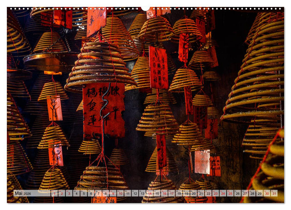 Metropolen Chinas - Peking, Shanghai, Hongkong (CALVENDO Wandkalender 2026)