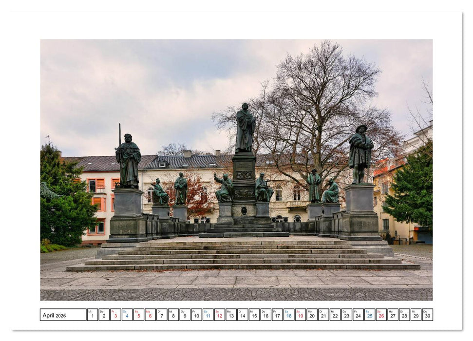 Worms - Ansichtssache (CALVENDO Premium Wandkalender 2026)