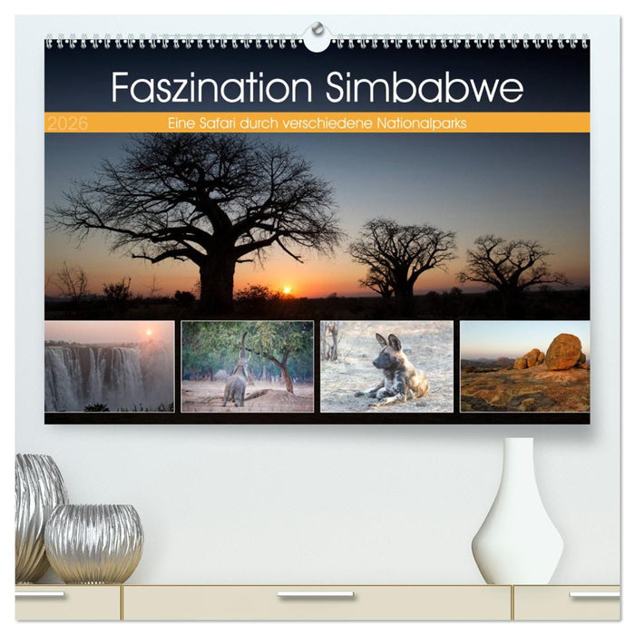 Faszination Simbabwe (CALVENDO Premium Wandkalender 2026)