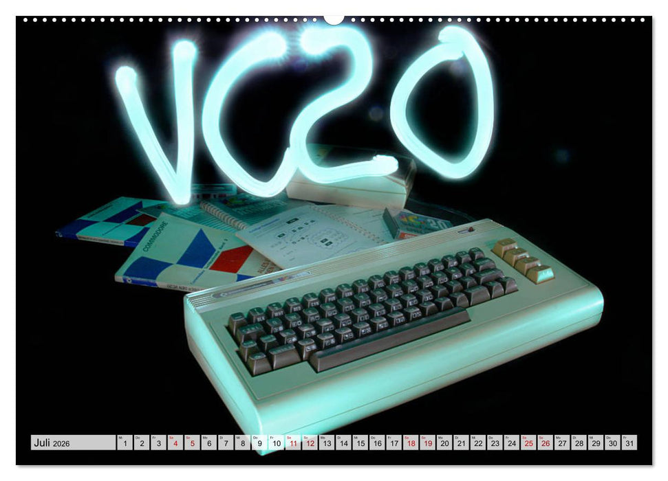 Computer der 80er (CALVENDO Premium Wandkalender 2026)