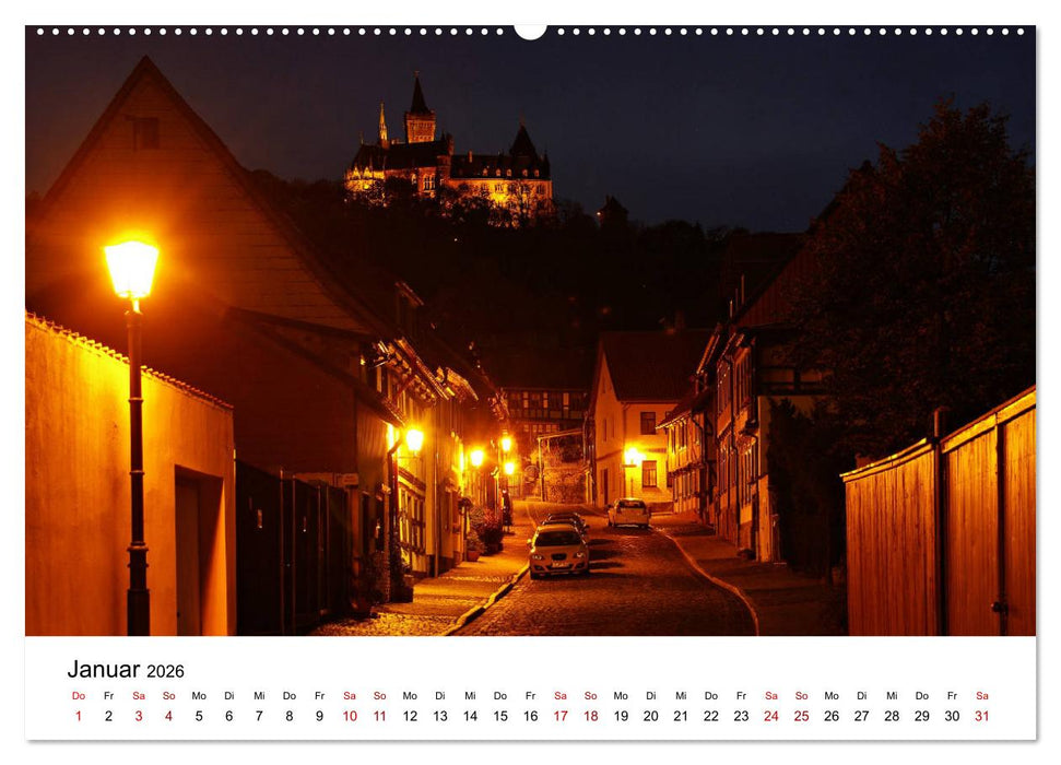 Wernigerode am Harz (CALVENDO Premium Wandkalender 2026)