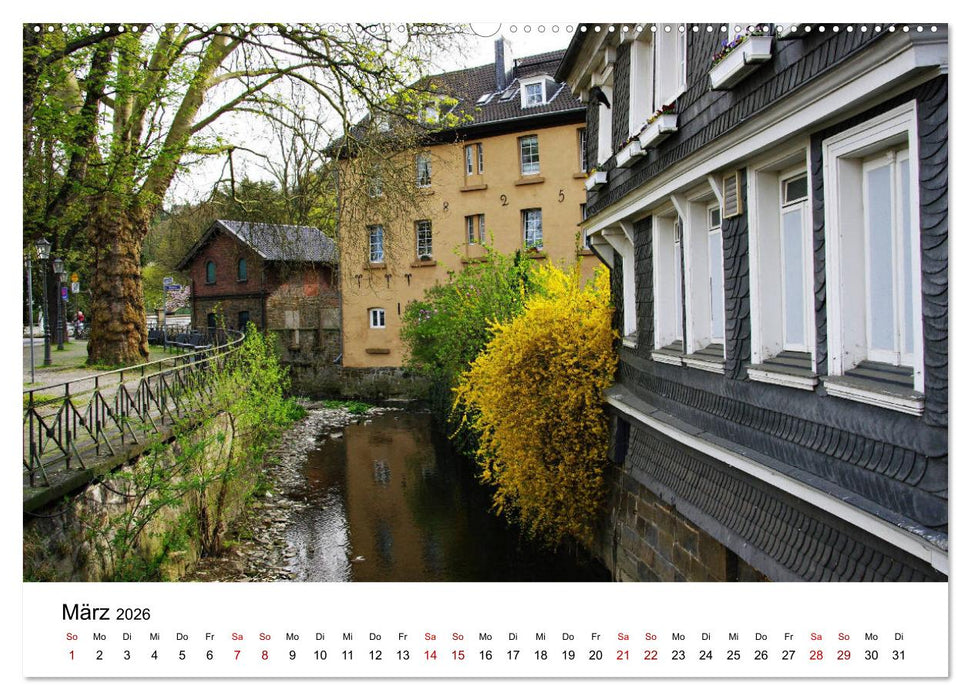 Velbert - Stadt der Schlösser und Beschläge (CALVENDO Premium Wandkalender 2026)