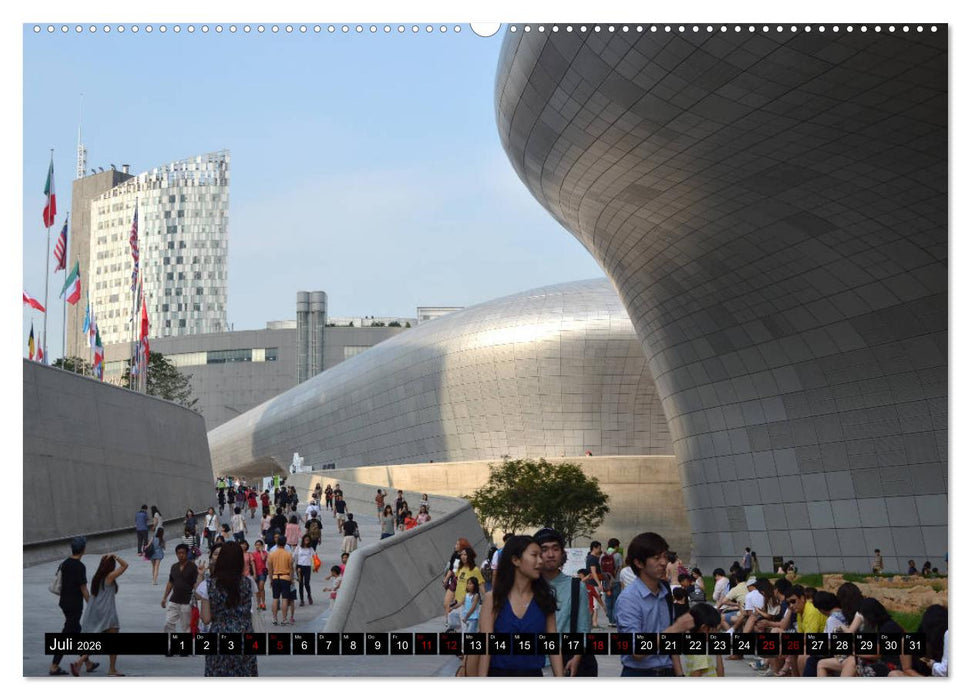 Seoul - Metropole zwischen Tradition und Moderne (CALVENDO Premium Wandkalender 2026)
