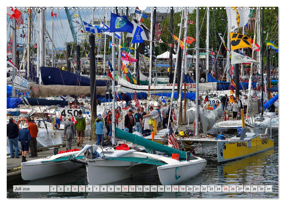 Zauberhaftes Victoria BC (CALVENDO Premium Wandkalender 2026)