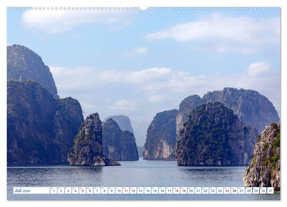 Asien Pur: Vietnam (CALVENDO Premium Wandkalender 2026)