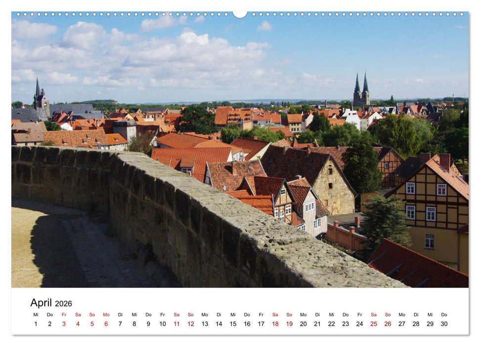 Weltkulturerbe Quedlinburg (CALVENDO Premium Wandkalender 2026)