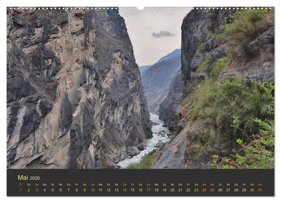 Yunnan - Magische Orte (CALVENDO Premium Wandkalender 2026)