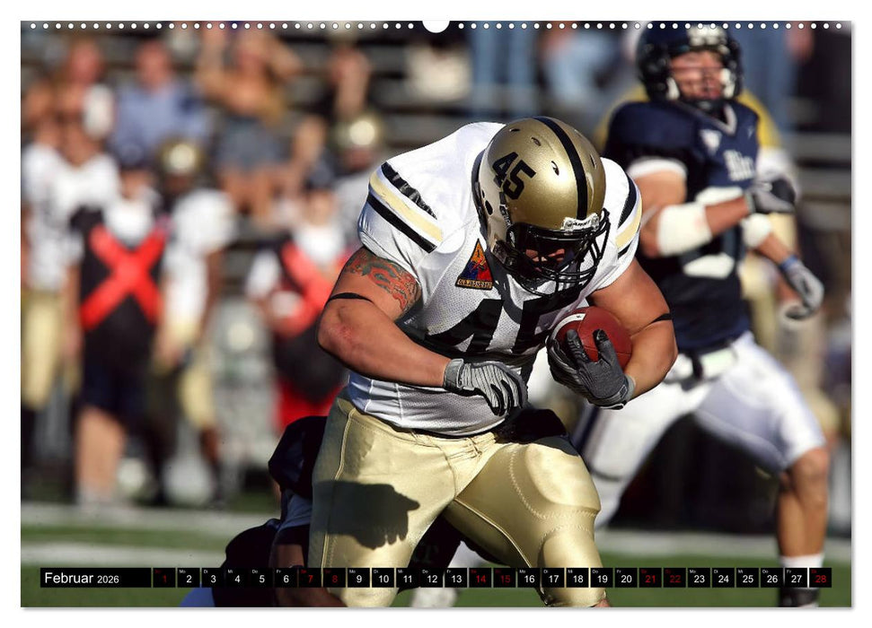 American Football - Athleten (CALVENDO Premium Wandkalender 2026)