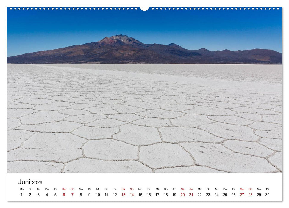 Bolivien - Einzigartige Landschaft (CALVENDO Premium Wandkalender 2026)