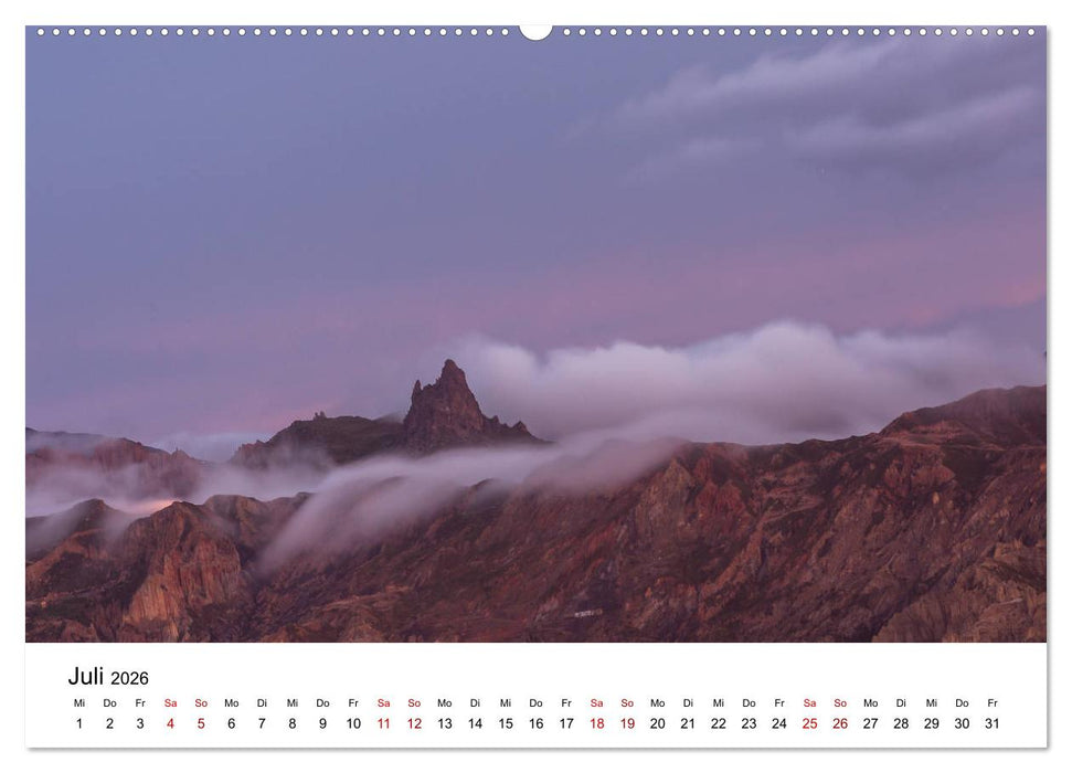 Bolivien - Einzigartige Landschaft (CALVENDO Premium Wandkalender 2026)
