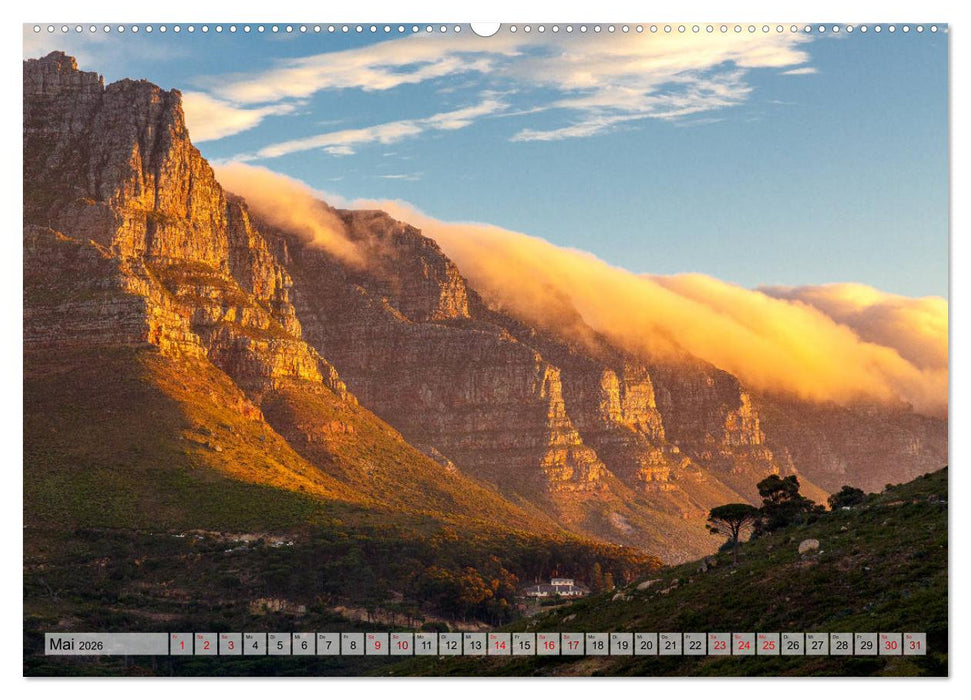 Südafrika: Kapstadt, Garden Route und Cape Winelands (CALVENDO Premium Wandkalender 2026)
