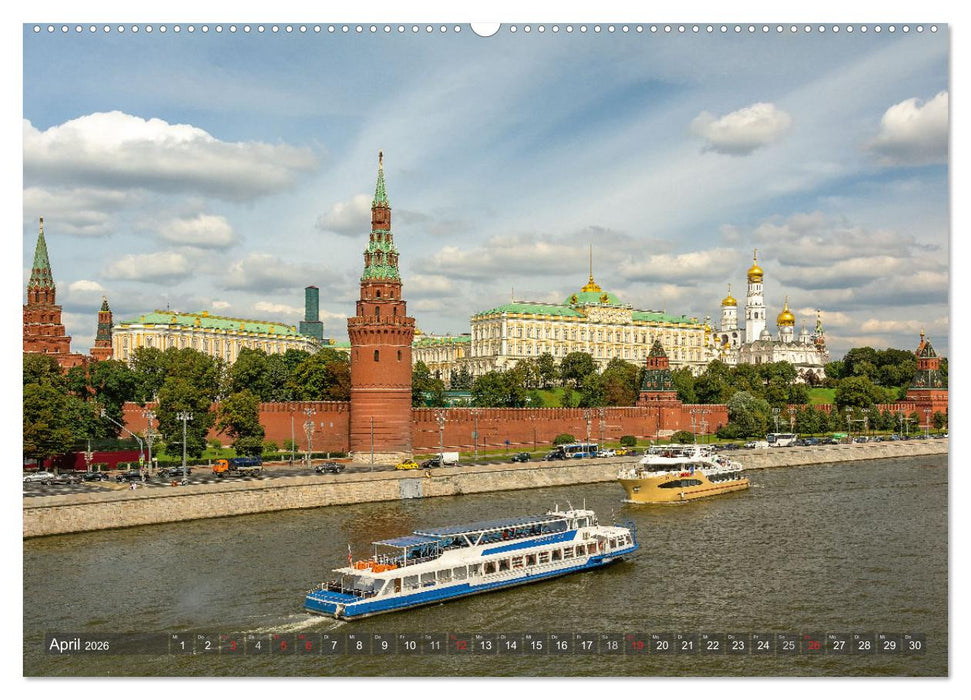 Moskauer Perspektiven (CALVENDO Premium Wandkalender 2026)