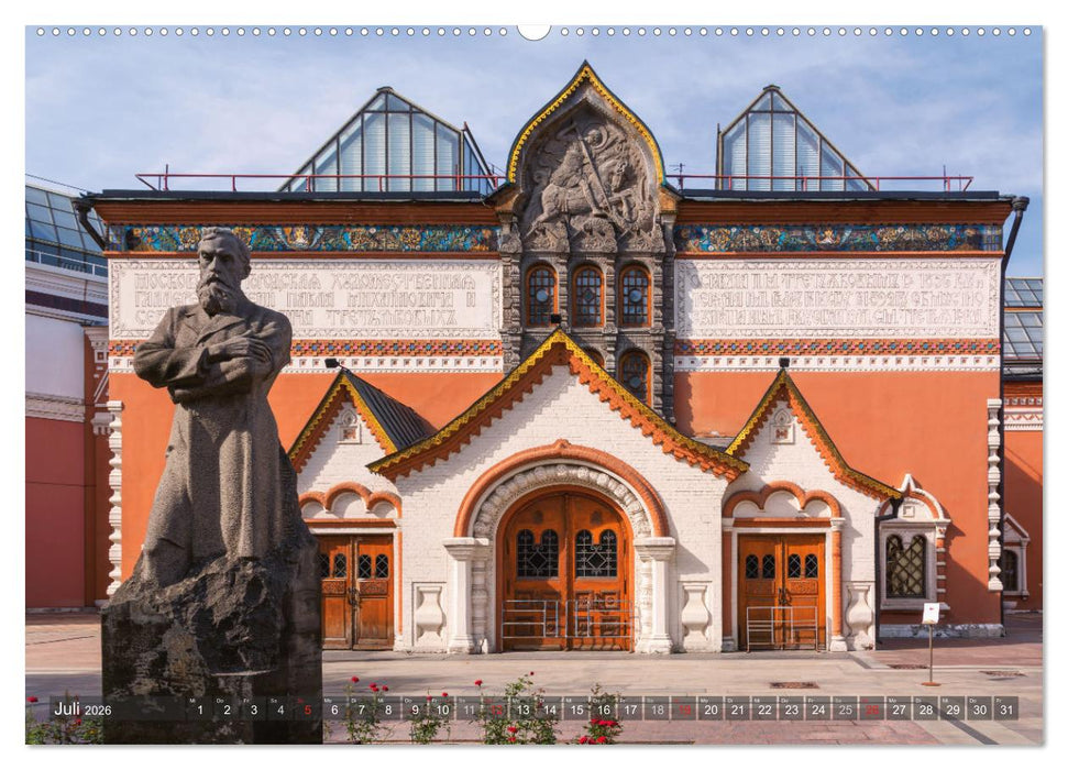 Moskauer Perspektiven (CALVENDO Premium Wandkalender 2026)