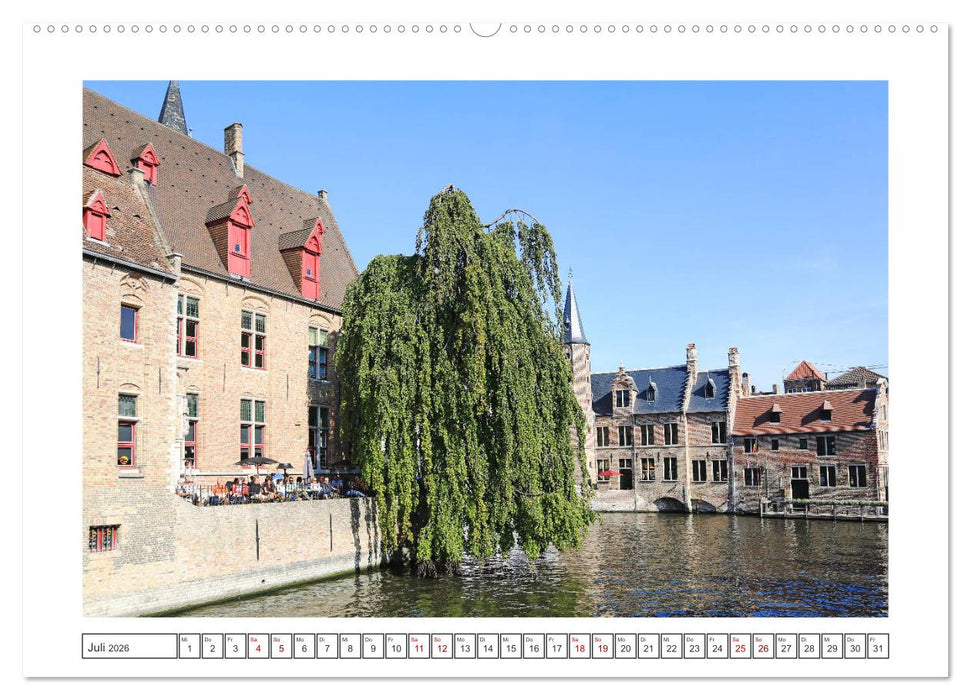 Unterwegs in Flandern (CALVENDO Premium Wandkalender 2026)