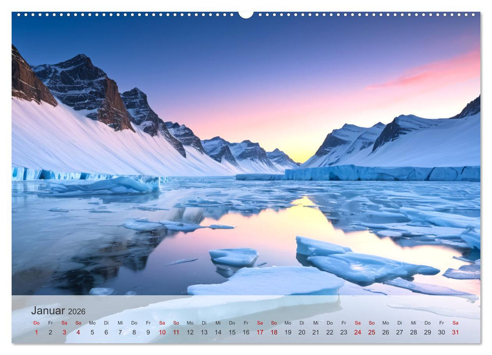 Flüsse der Fantasie (CALVENDO Wandkalender 2026)