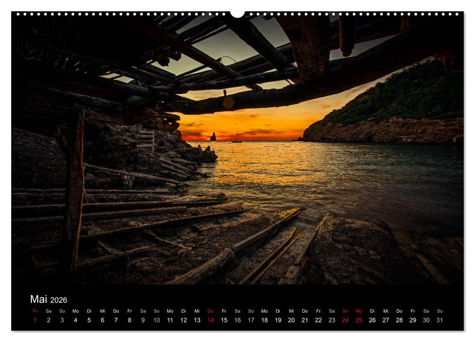 Ibiza und seine Farben (CALVENDO Premium Wandkalender 2026)