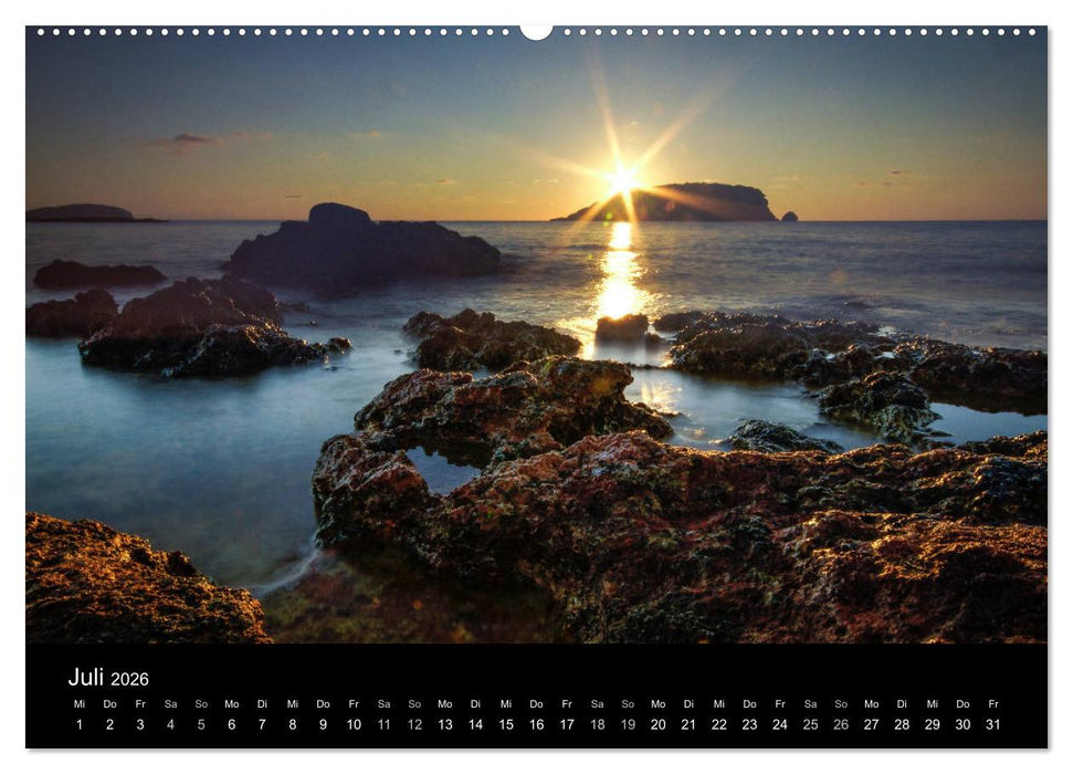 Ibiza und seine Farben (CALVENDO Premium Wandkalender 2026)