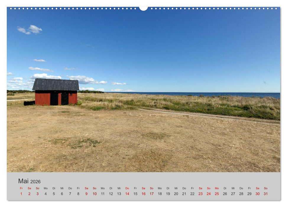Gotland - Perle der Ostsee (CALVENDO Premium Wandkalender 2026)