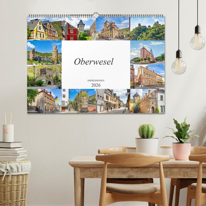 Oberwesel Impressionen (CALVENDO Wandkalender 2026)