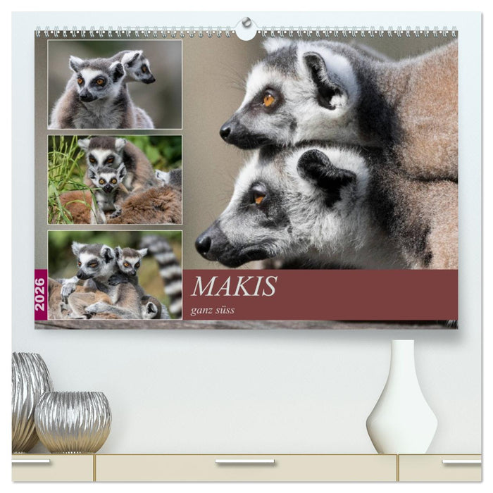 Makis ganz süss (CALVENDO Premium Wandkalender 2026)